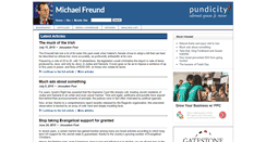Desktop Screenshot of michaelfreund.org